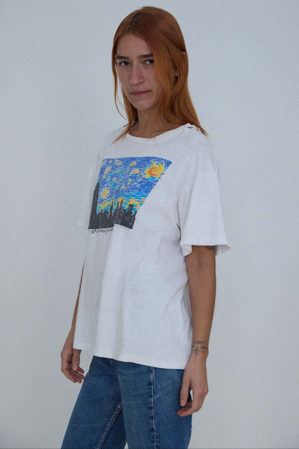 “Starry New York Night” Vintage Tee