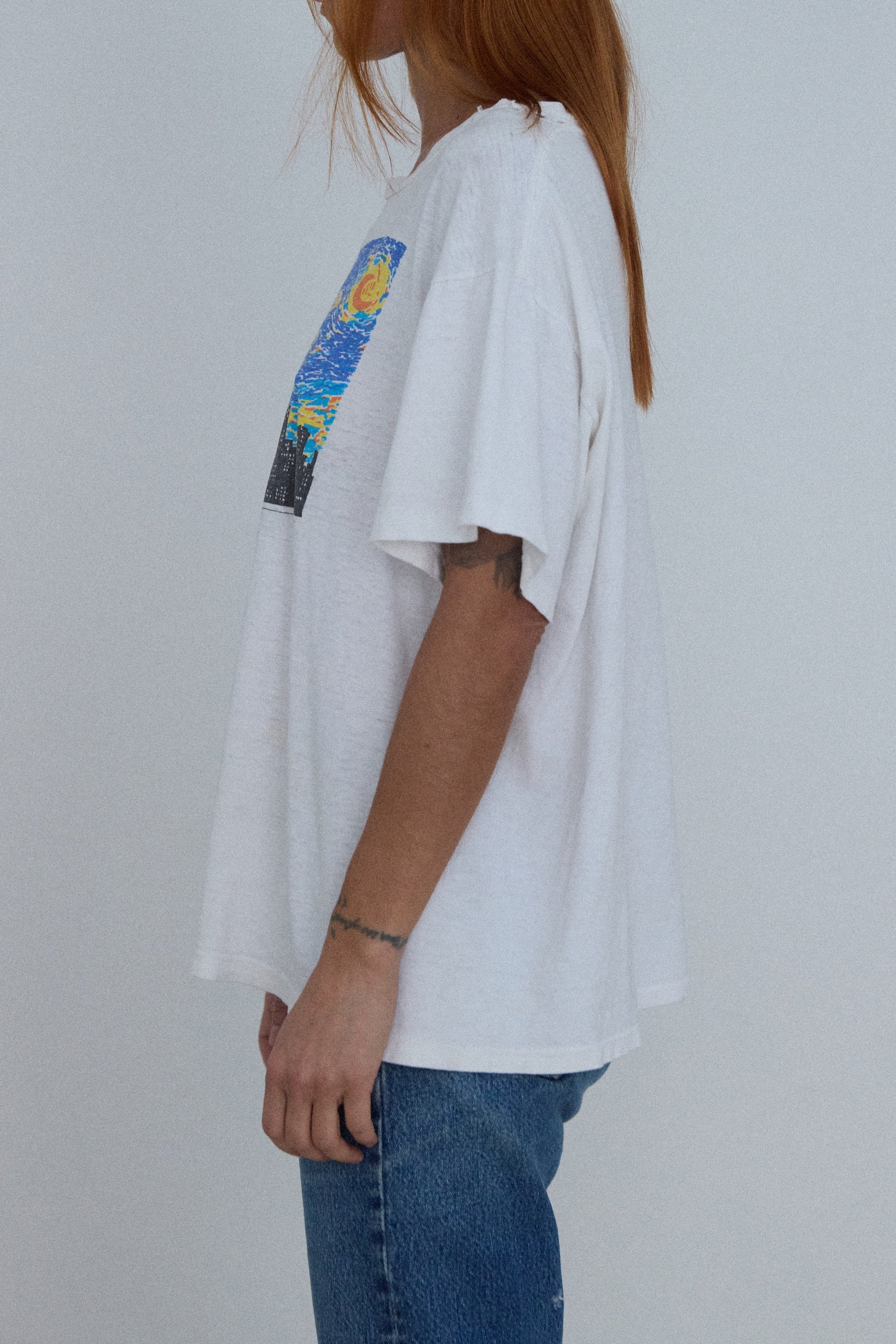 “Starry New York Night” Vintage Tee