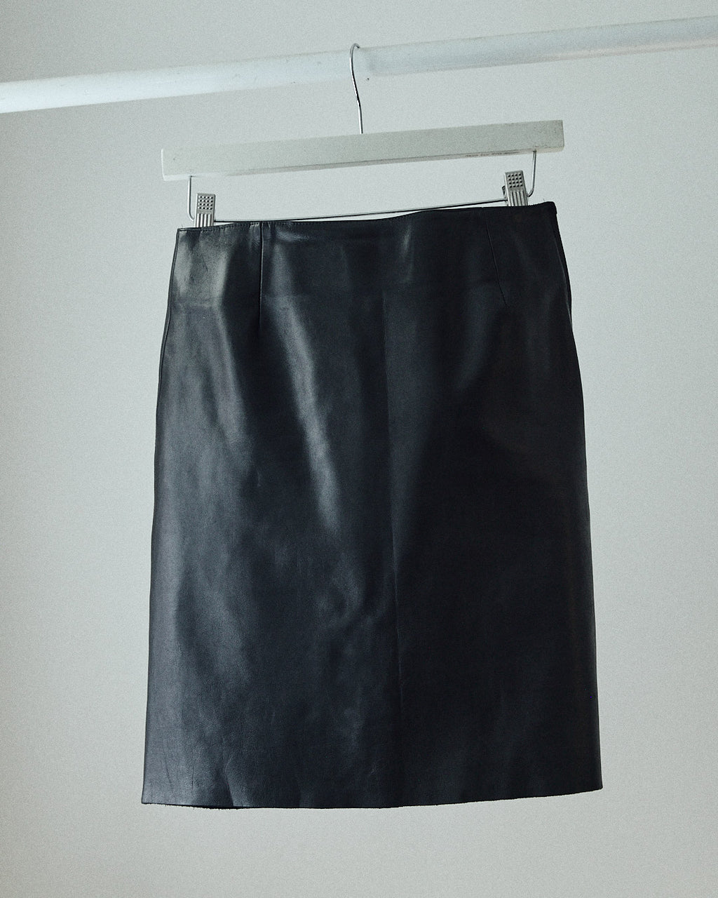 Miu Miu leather skirt