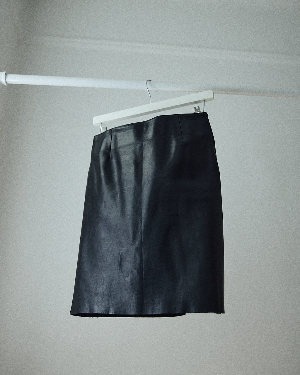 Miu Miu leather skirt
