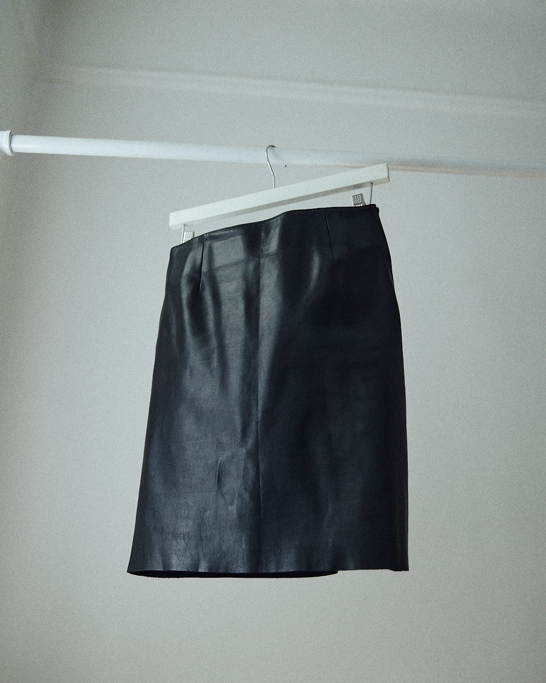 Miu Miu leather skirt