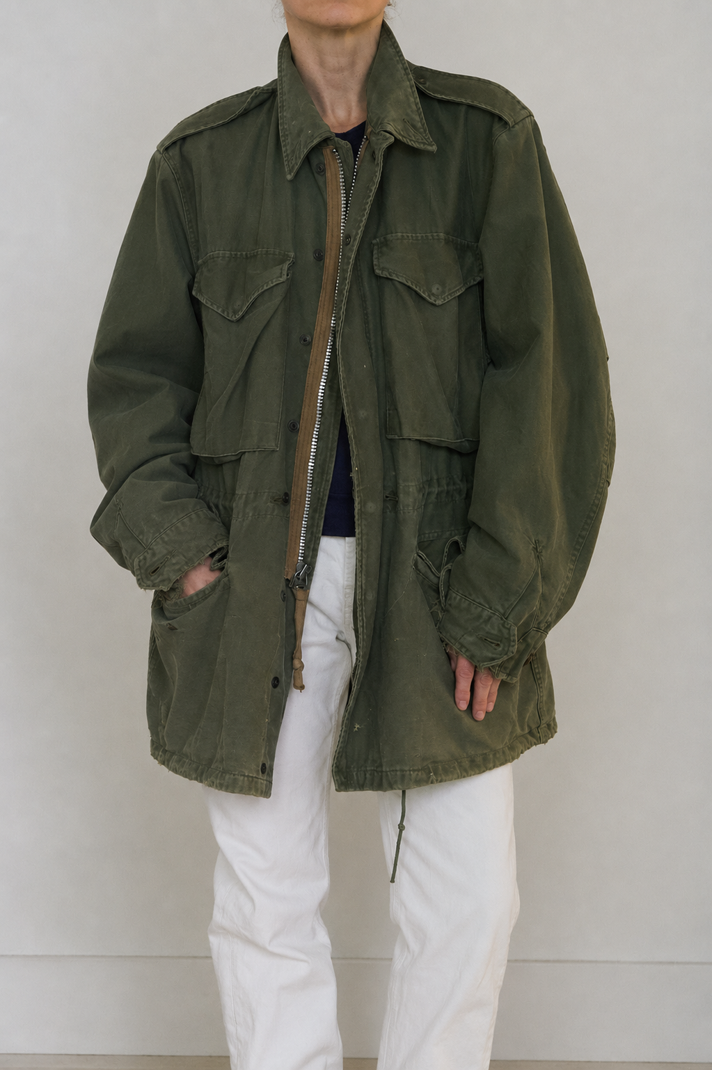 Green Military Coat