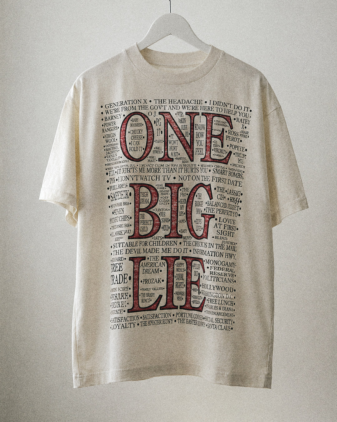 "One Big Lie" Vintage Tee