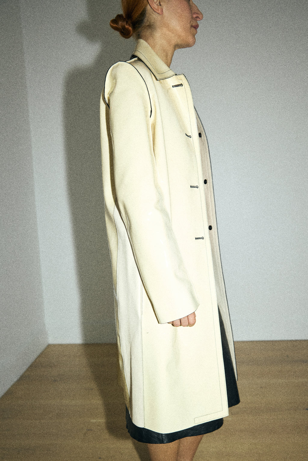 Céline Patent Leather Coat