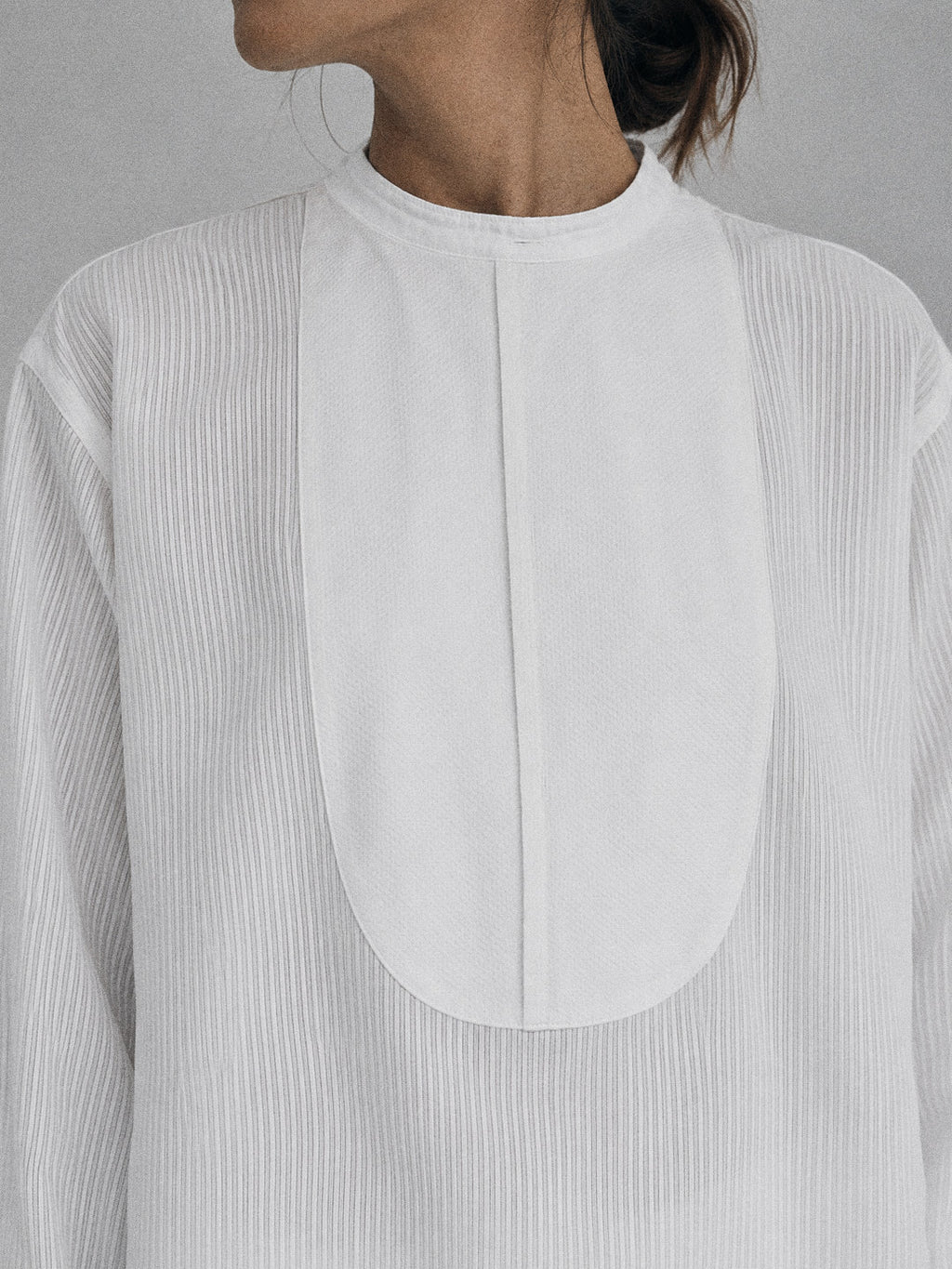 White tuxedo shirt