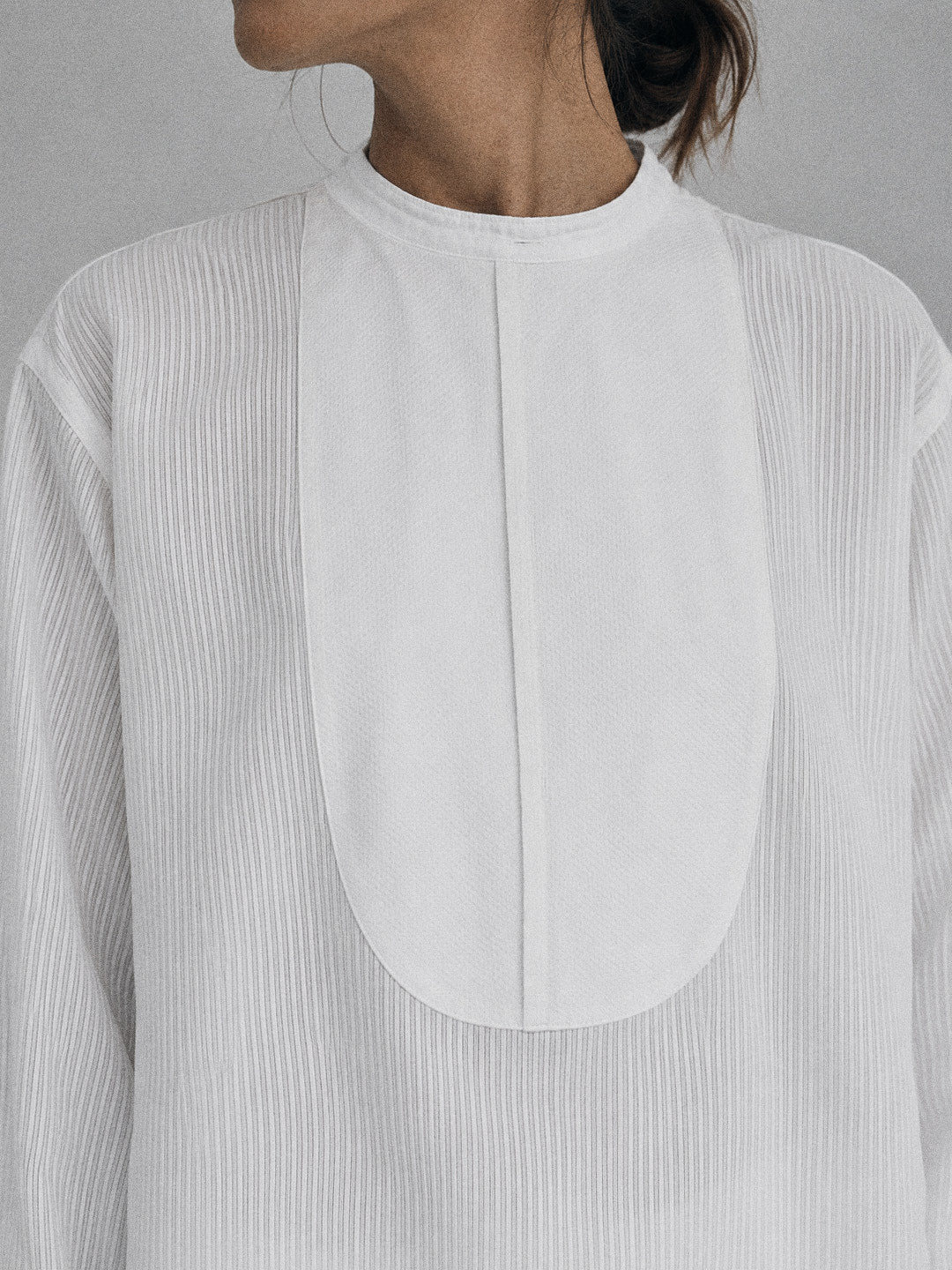 White tuxedo shirt