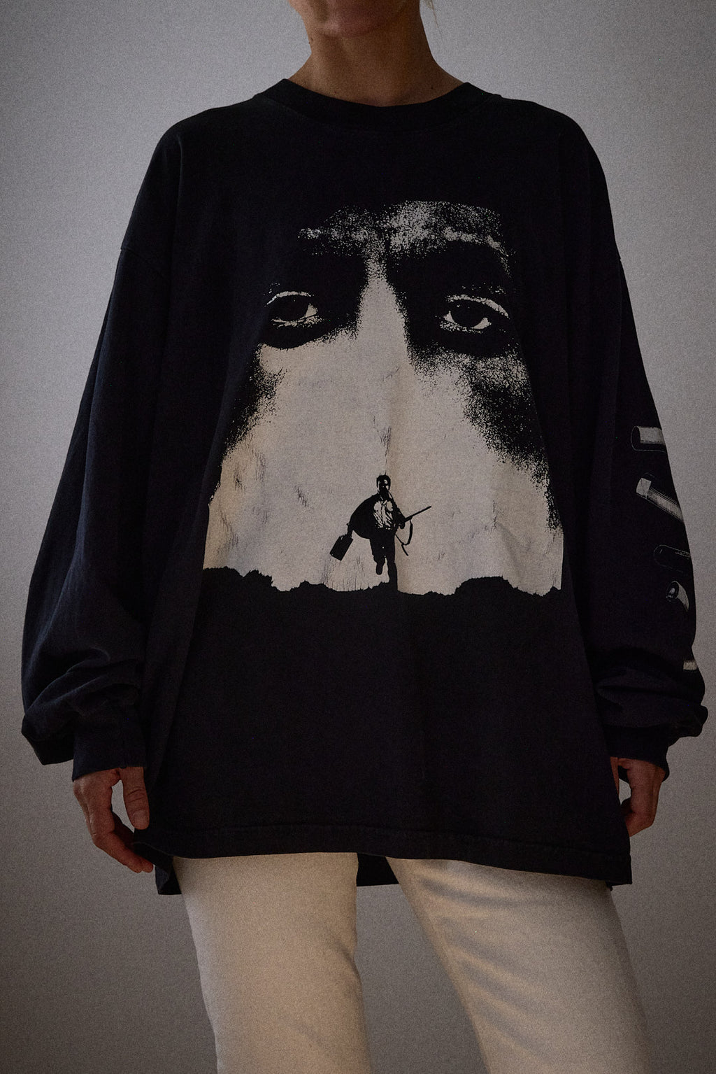 "No Country For Old Men" Vintage Long Sleeve