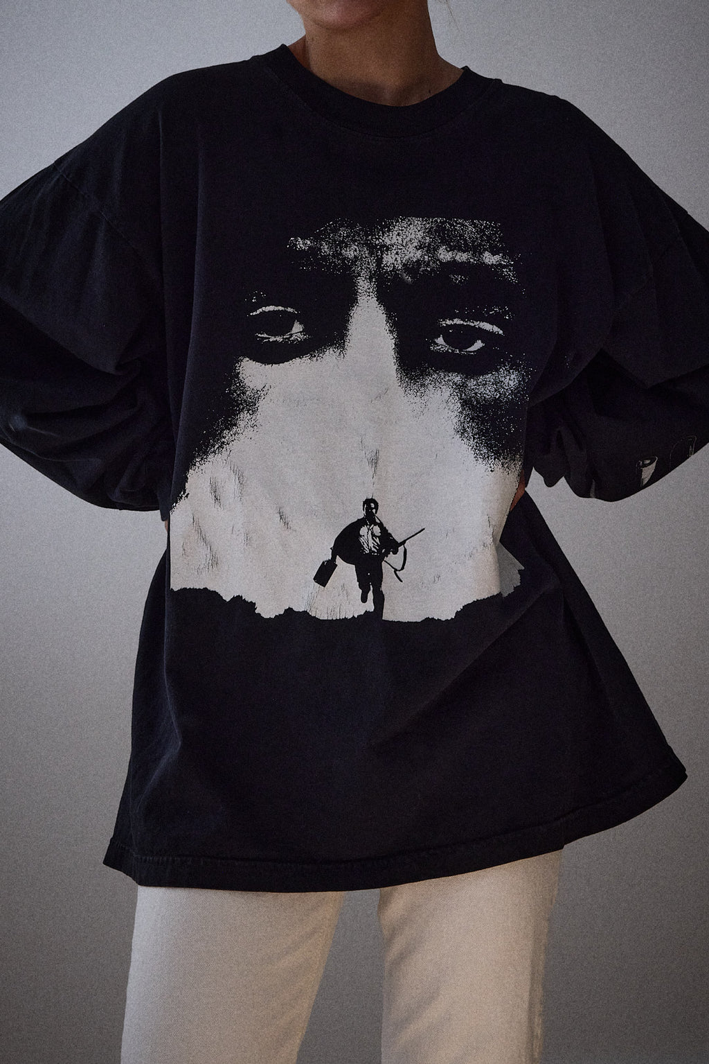 "No Country For Old Men" Vintage Long Sleeve