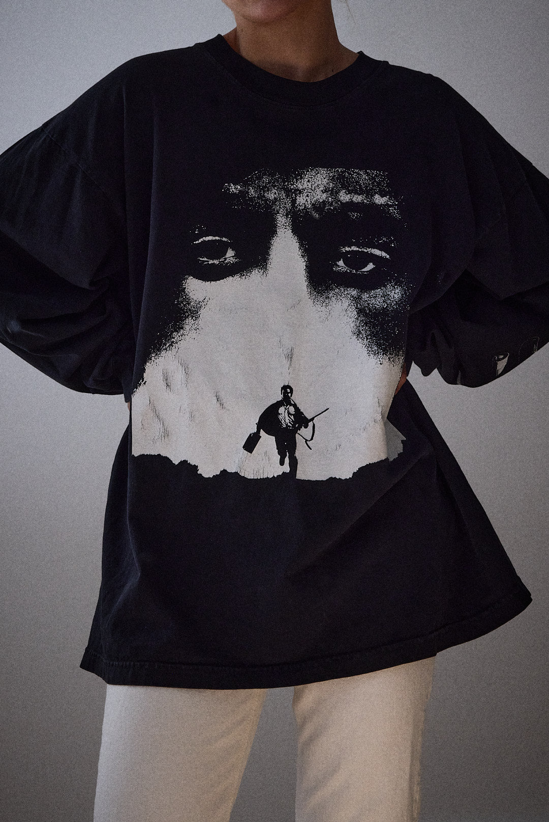 "No Country For Old Men" Vintage Long Sleeve