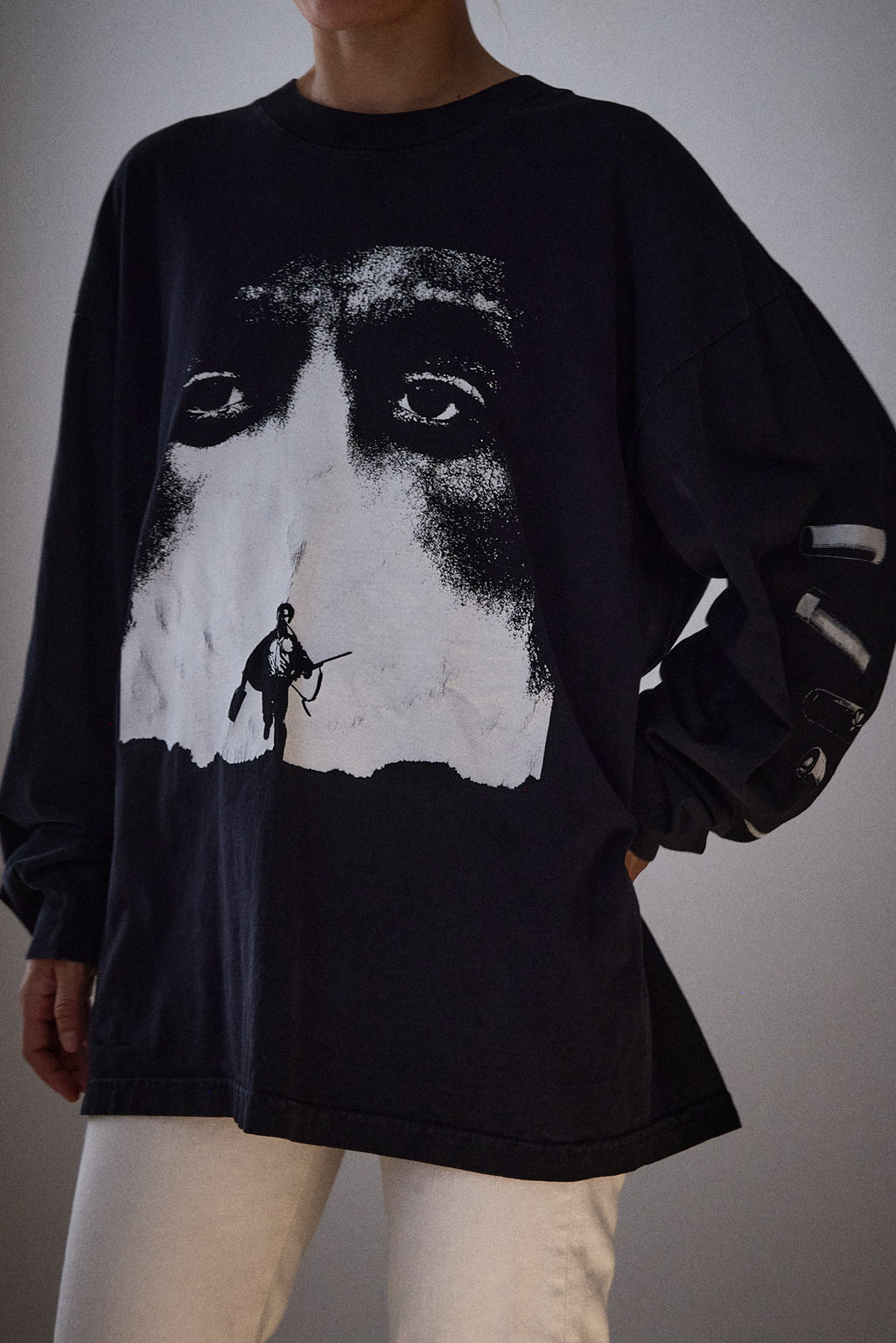"No Country For Old Men" Vintage Long Sleeve