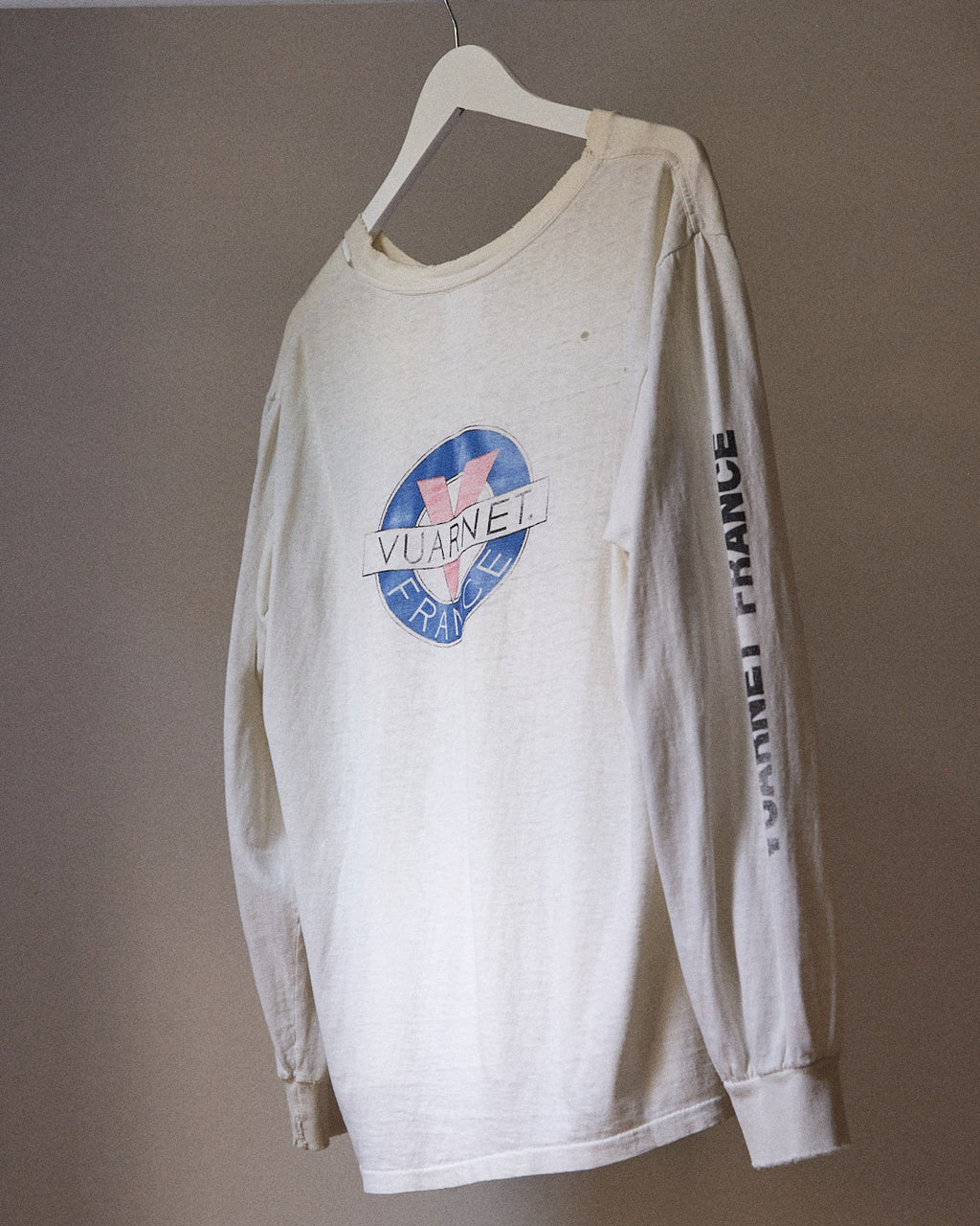 Thrashed Vuarnet  France Vintage Long Sleeve