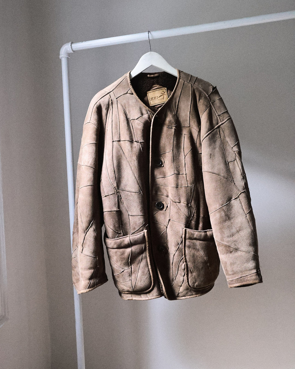 80s HAI Sporting Gear Shearling Coat