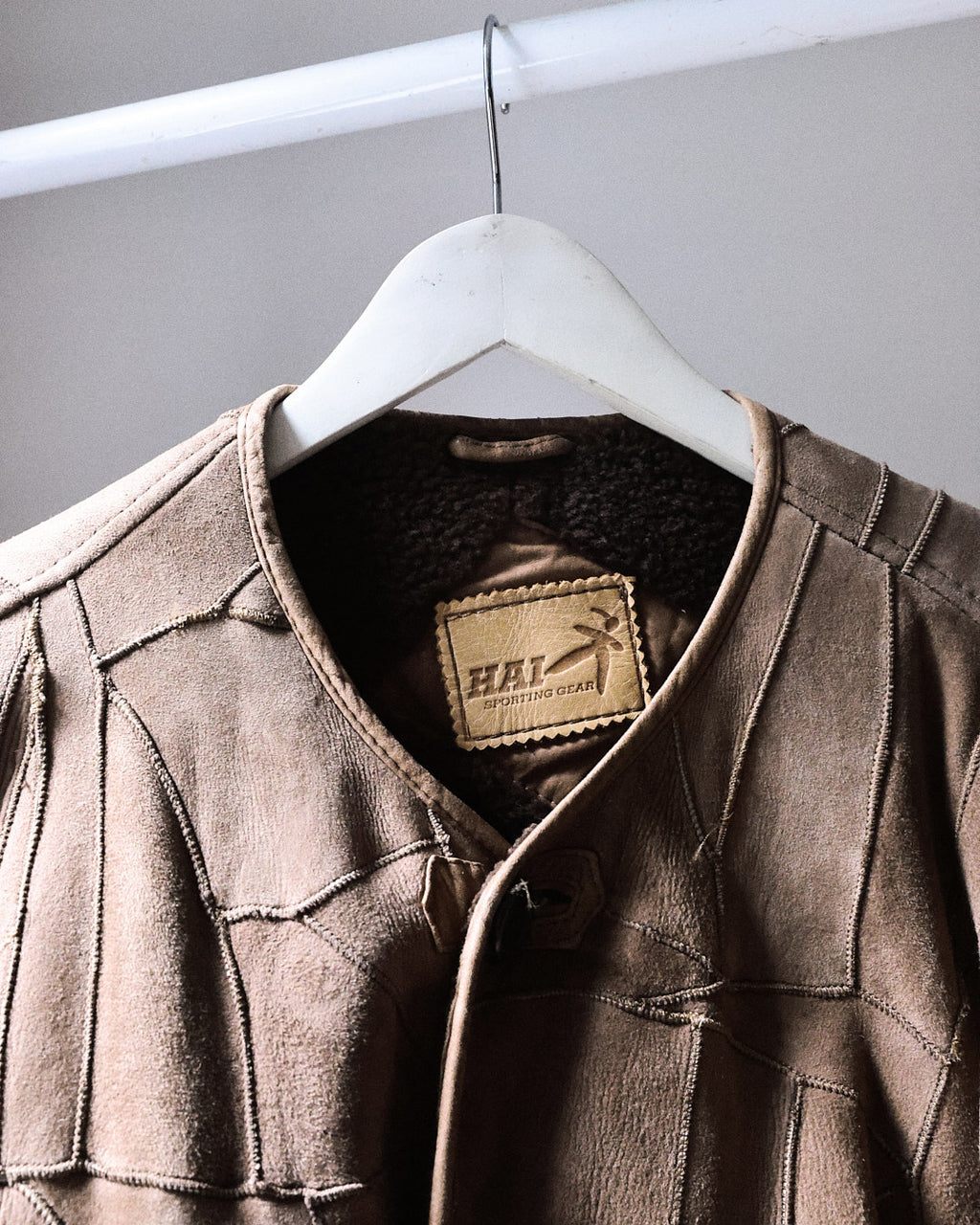80s HAI Sporting Gear Shearling Coat