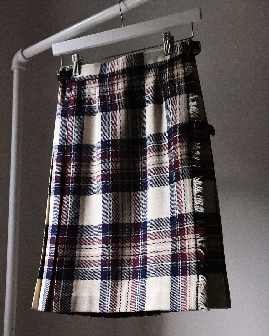 Wool Pleated Skirt