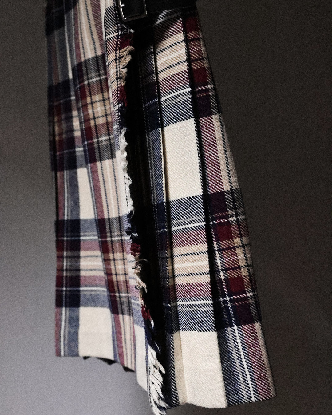 Wool Pleated Skirt