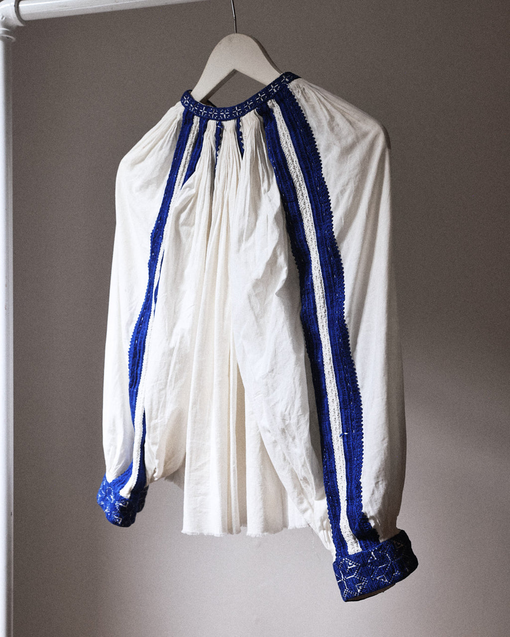 70s embroidered blouse