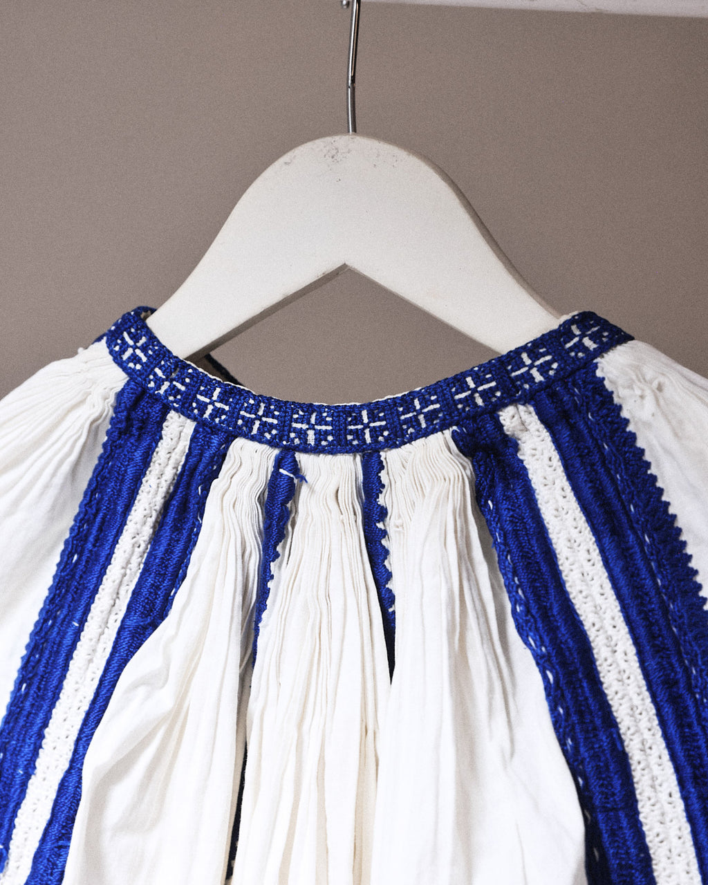 70s embroidered blouse