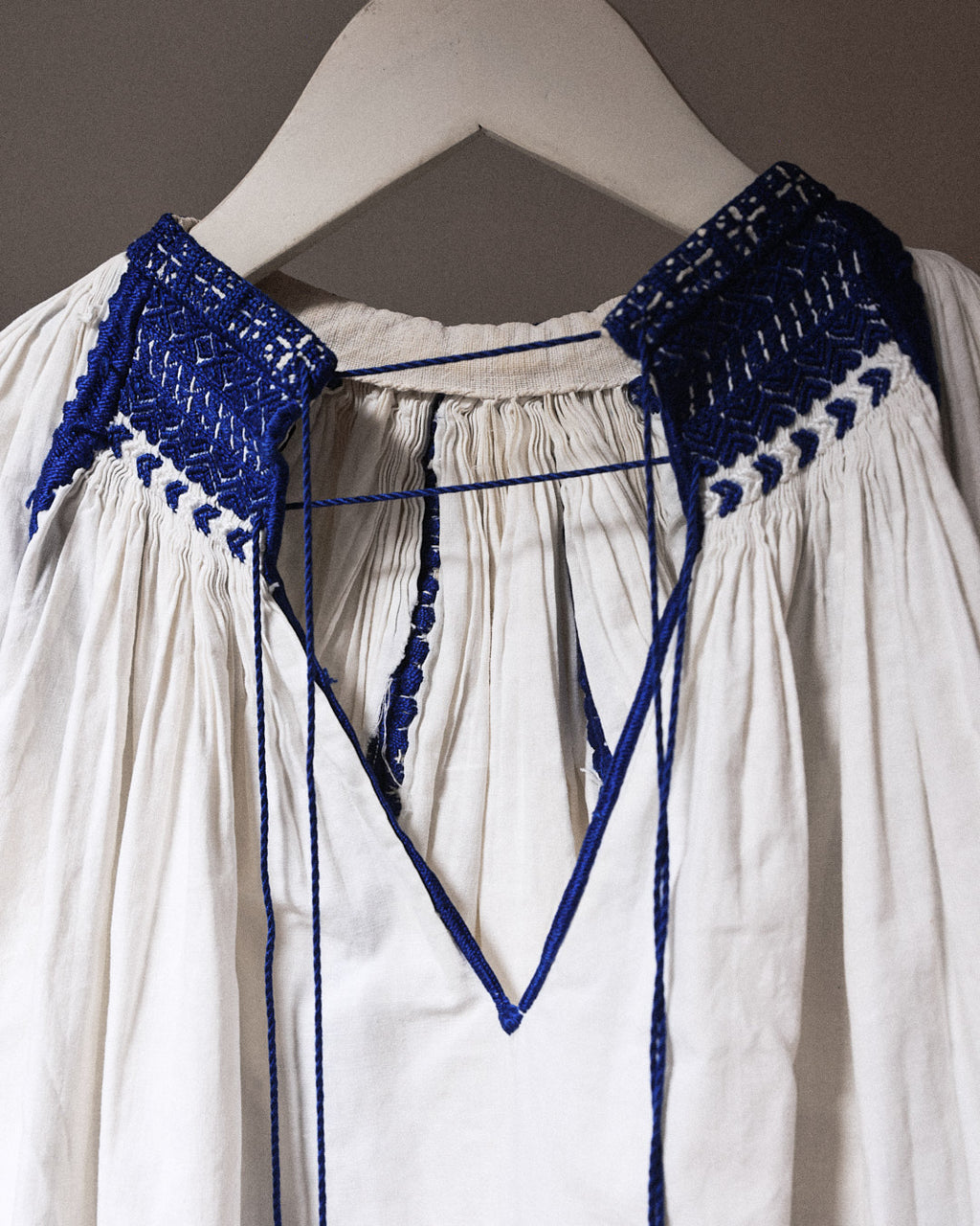 70s embroidered blouse