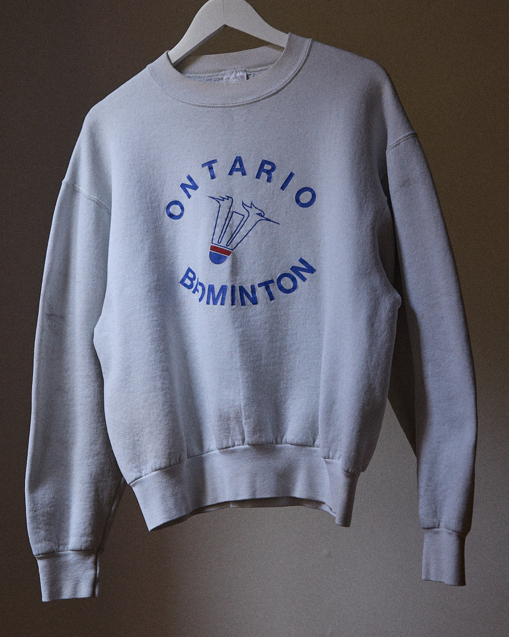 "ONTARIO BADMINTON" Vintage Sweatshirt