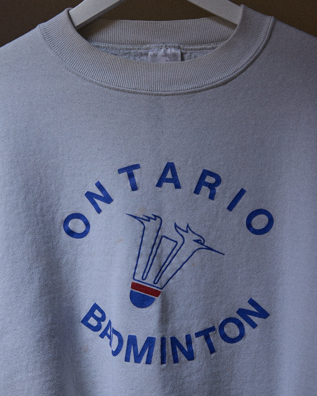 "ONTARIO BADMINTON" Vintage Sweatshirt