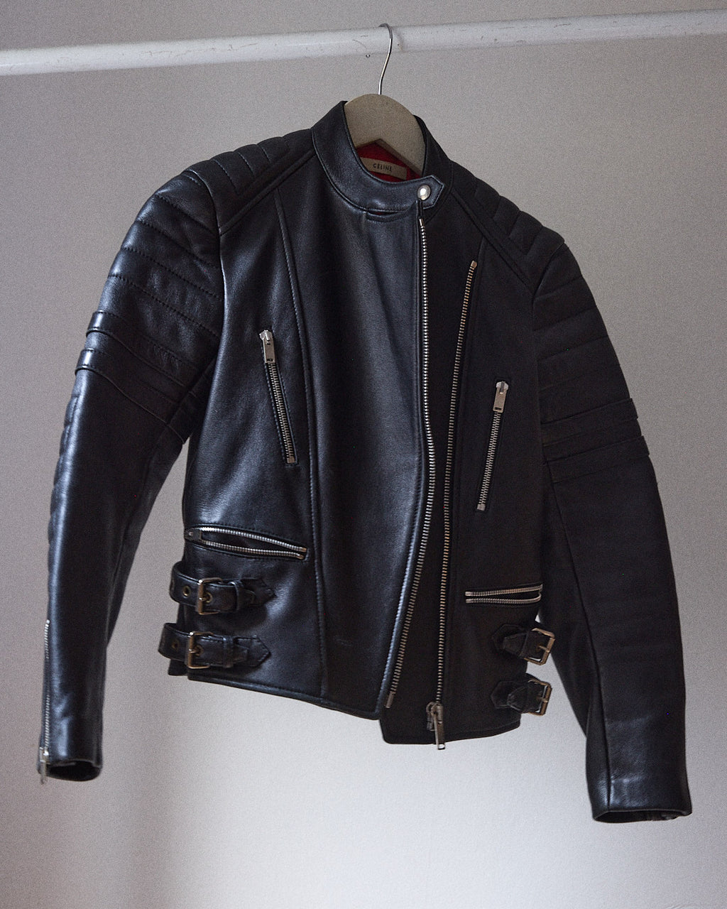 Céline leather jacket