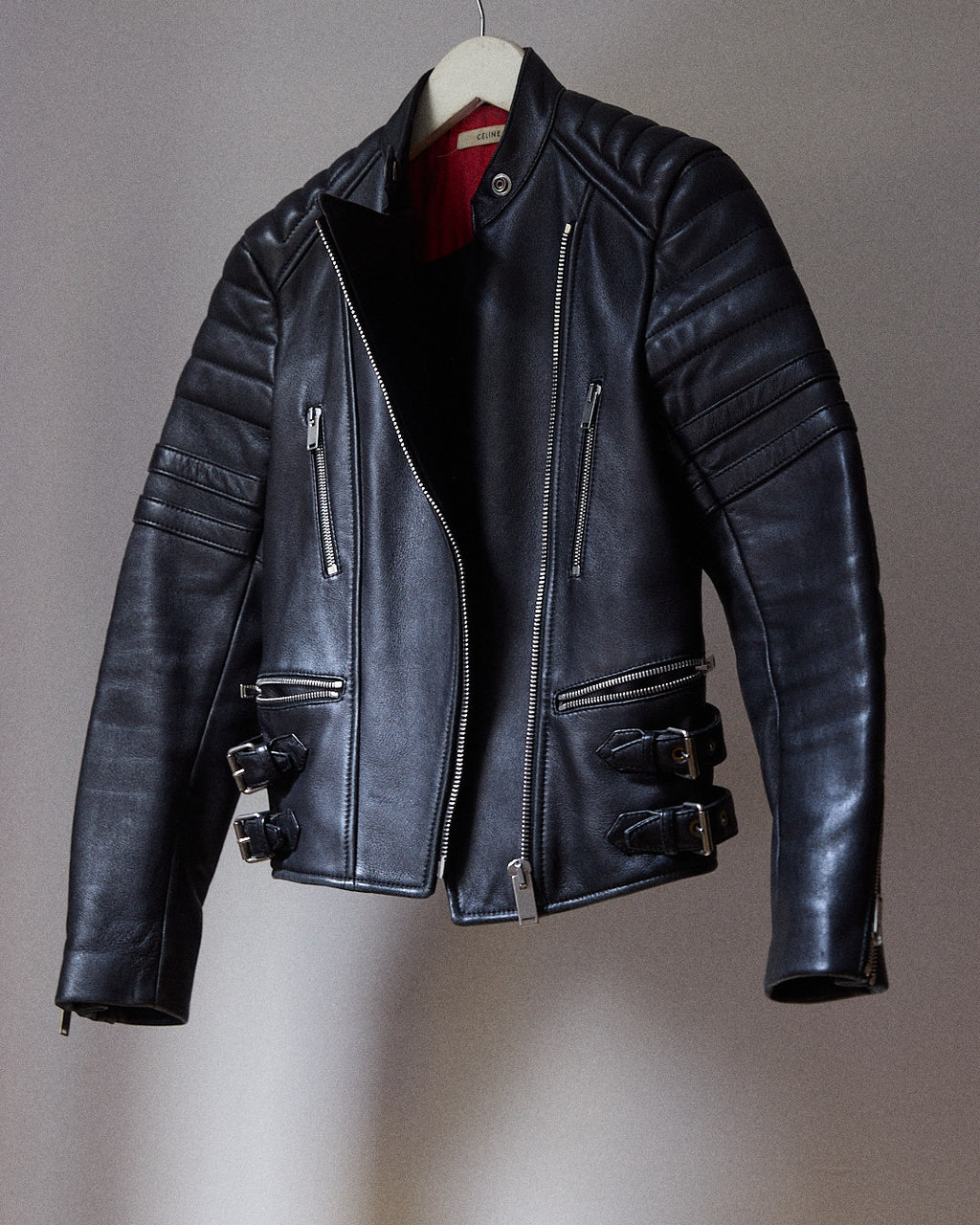 Céline leather jacket