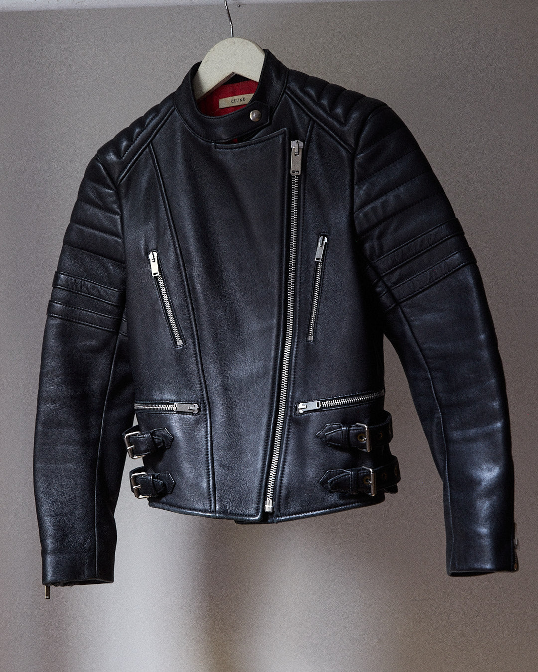 Céline leather jacket